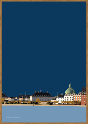 Frederiksstaden - mørkeblå